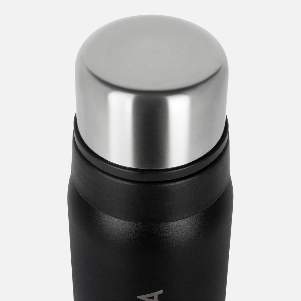 Термос Relaxika 750 со стикерпаком, черный — изображение 4