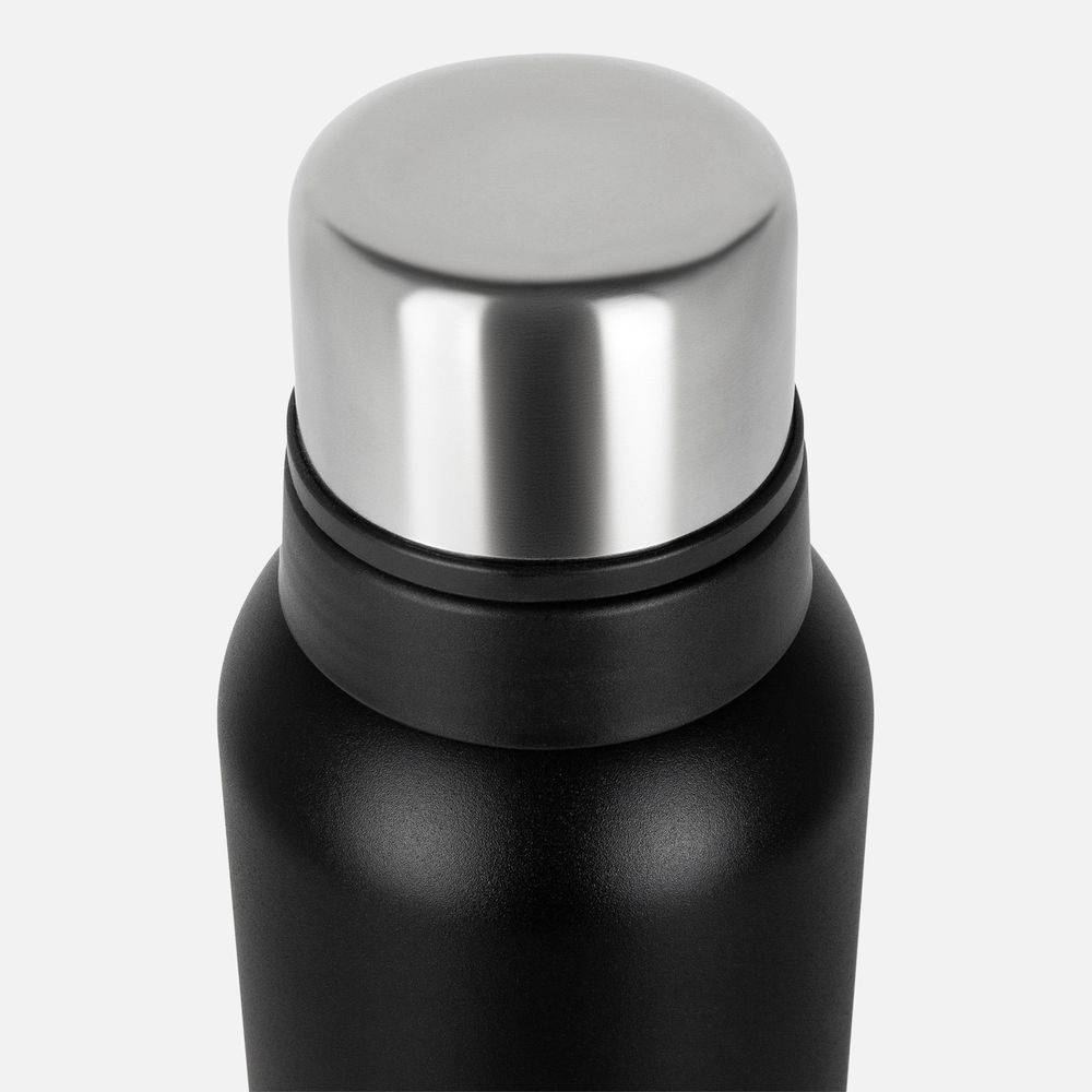 Термос Relaxika 1600 со стикерпаком, черный — изображение 4