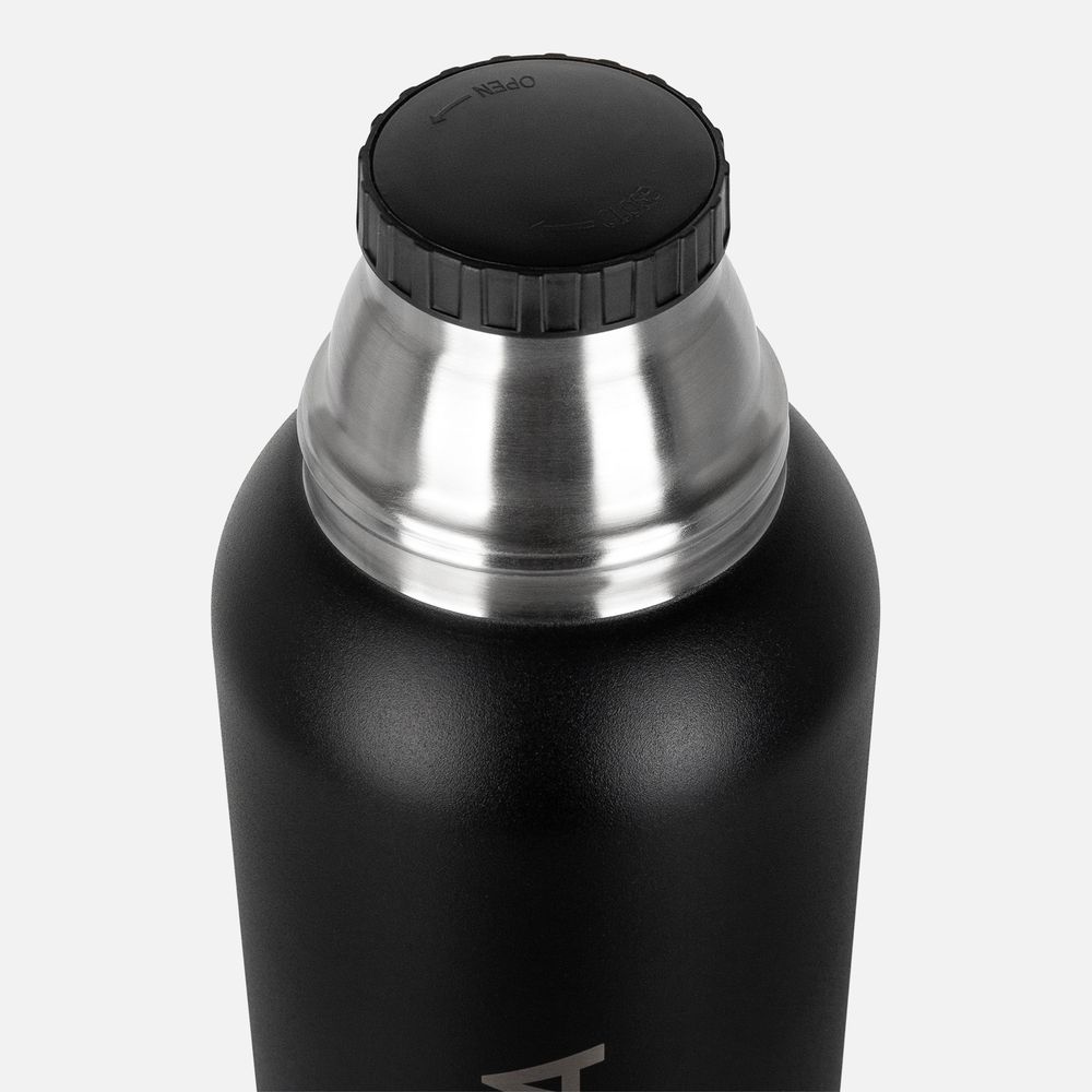 Термос Relaxika 1600 со стикерпаком, черный — изображение 5