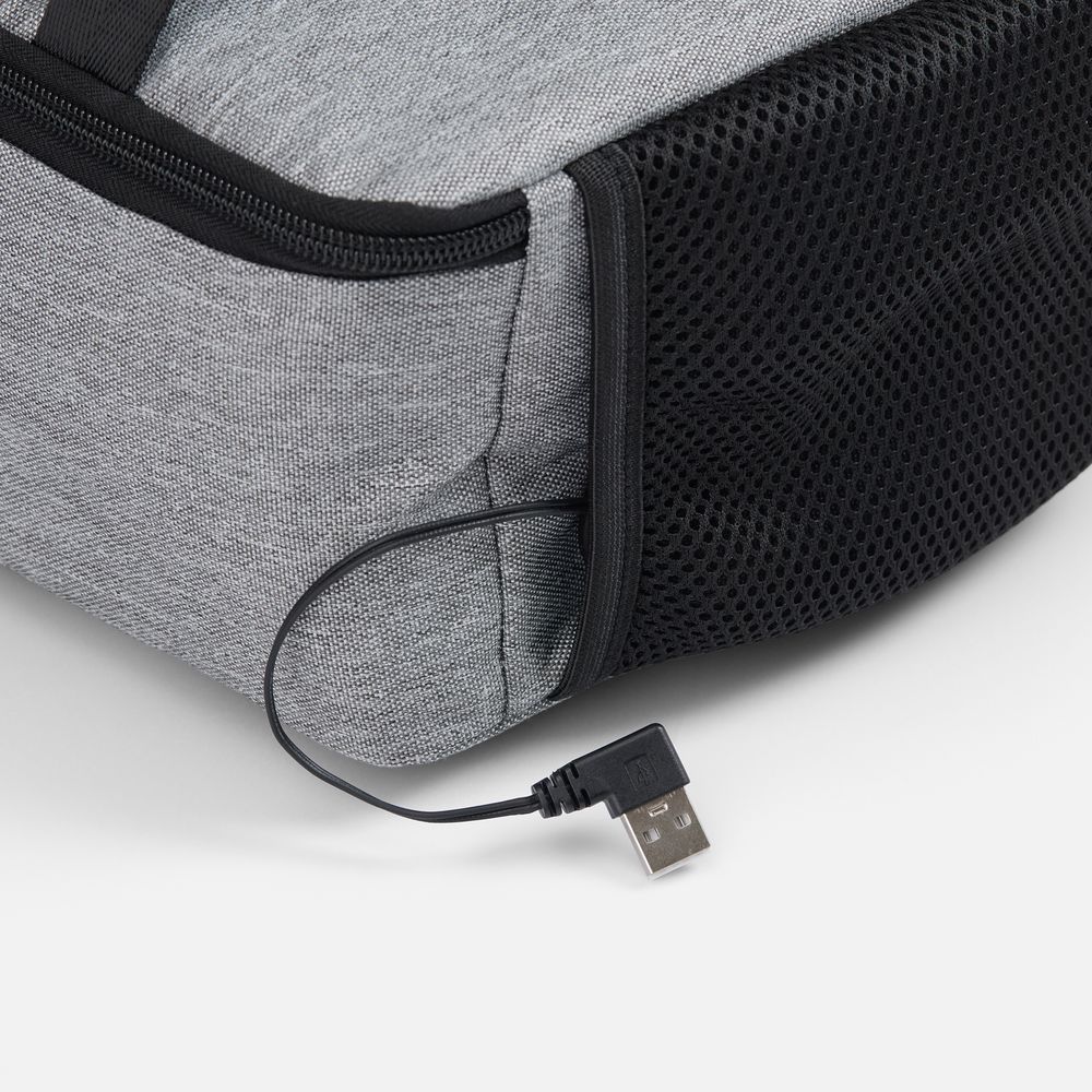 Изотермическая сумка с функцией подогрева Oneworld, серая — изображение 5