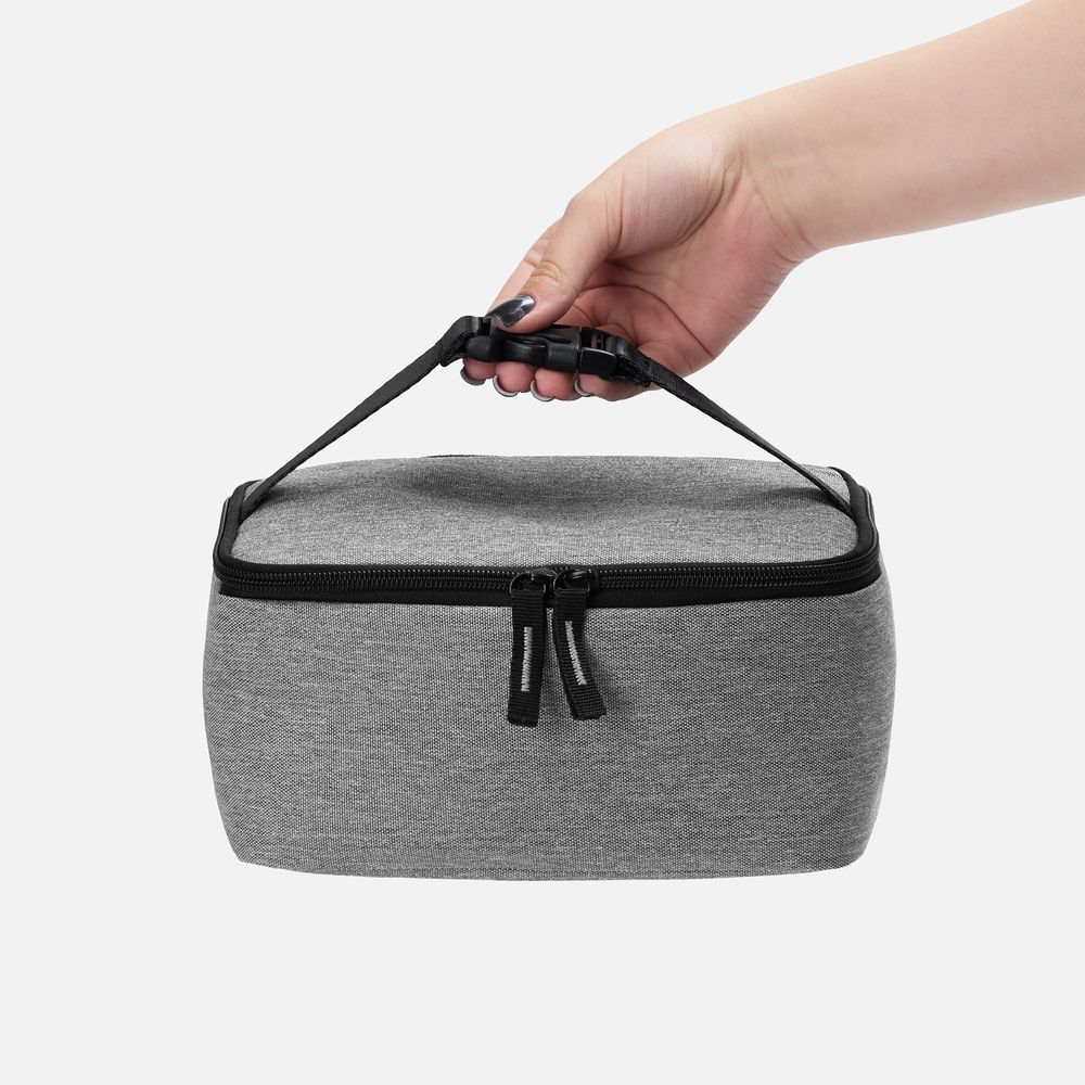 Изотермическая сумка с функцией подогрева Oneworld, серая — изображение 6