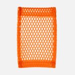 Карман из крупной сетки Pose, оранжевый неон