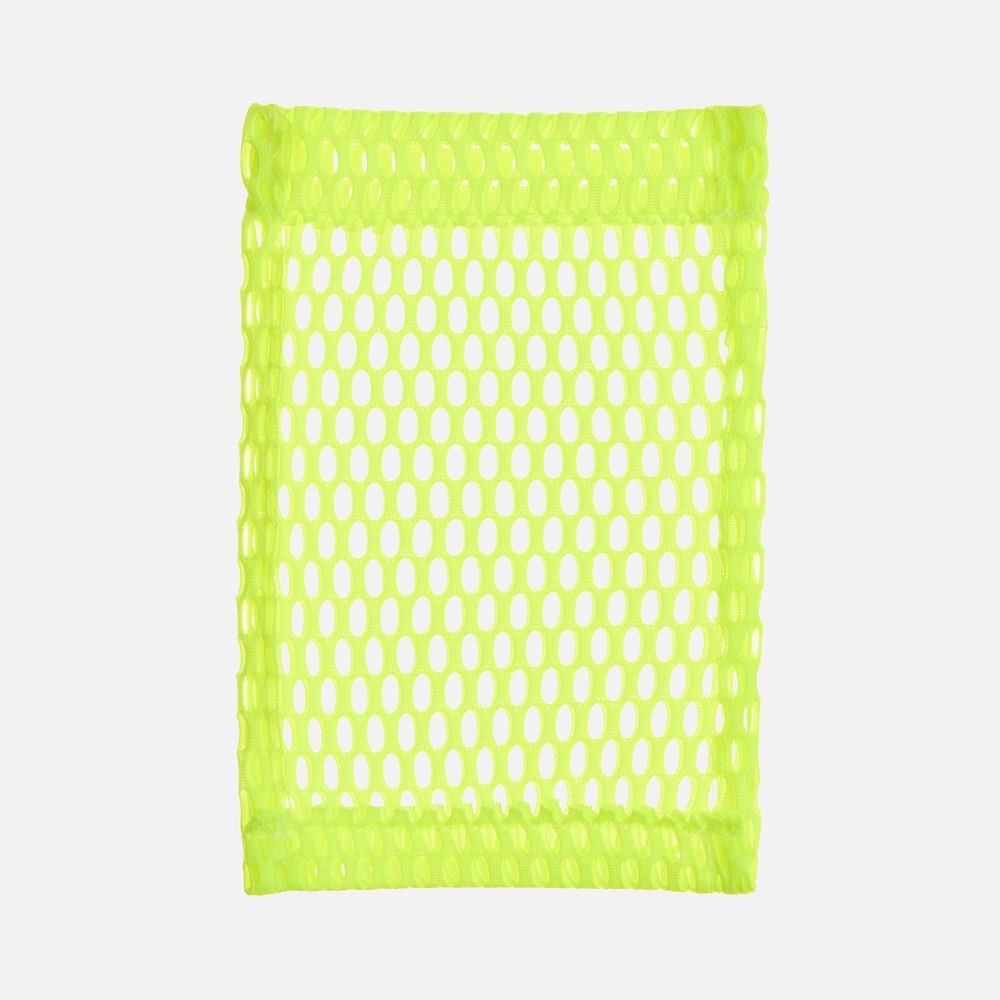 Карман из крупной сетки Pose, желтый неон