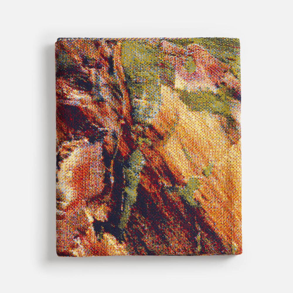 Плед Multicolor Net на заказ, S, полушерсть — изображение 4