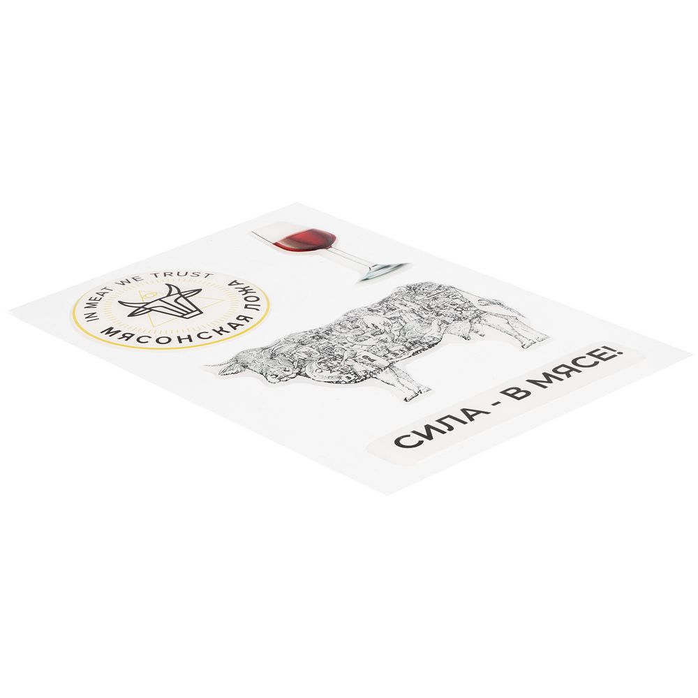 Объемные наклейки под смолой Sticker Pack на заказ — изображение 3