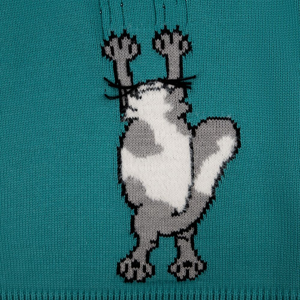 Свитер оверсайз Tricksy Net Grunge на заказ, акрил — изображение 8