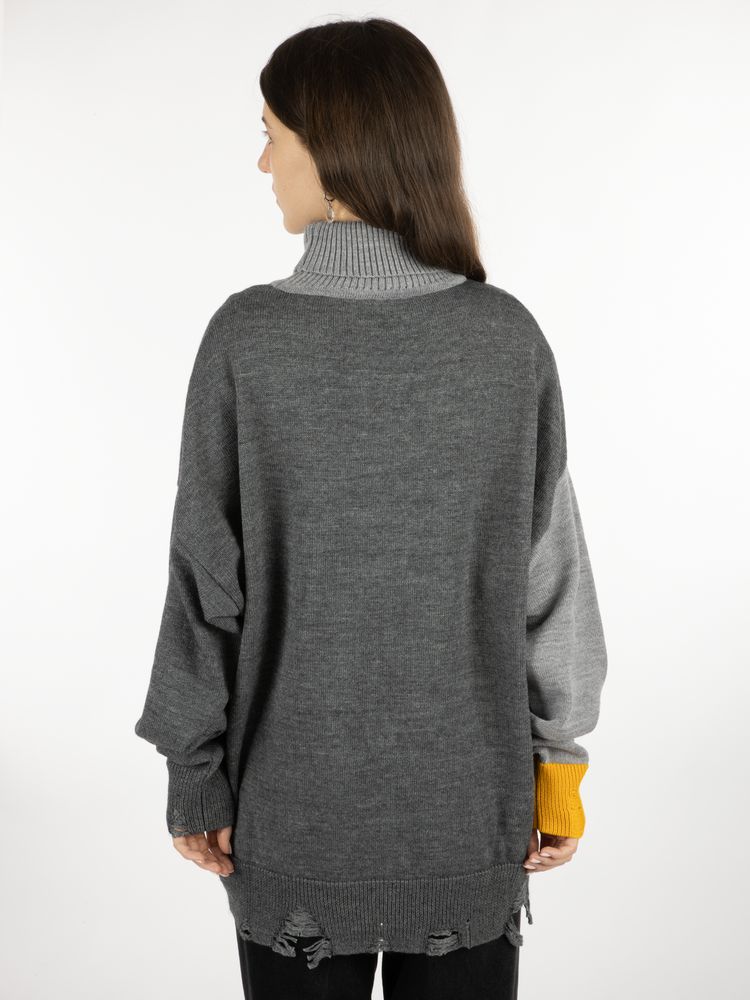 Свитер оверсайз Tricksy Net Grunge на заказ, полушерсть — изображение 11