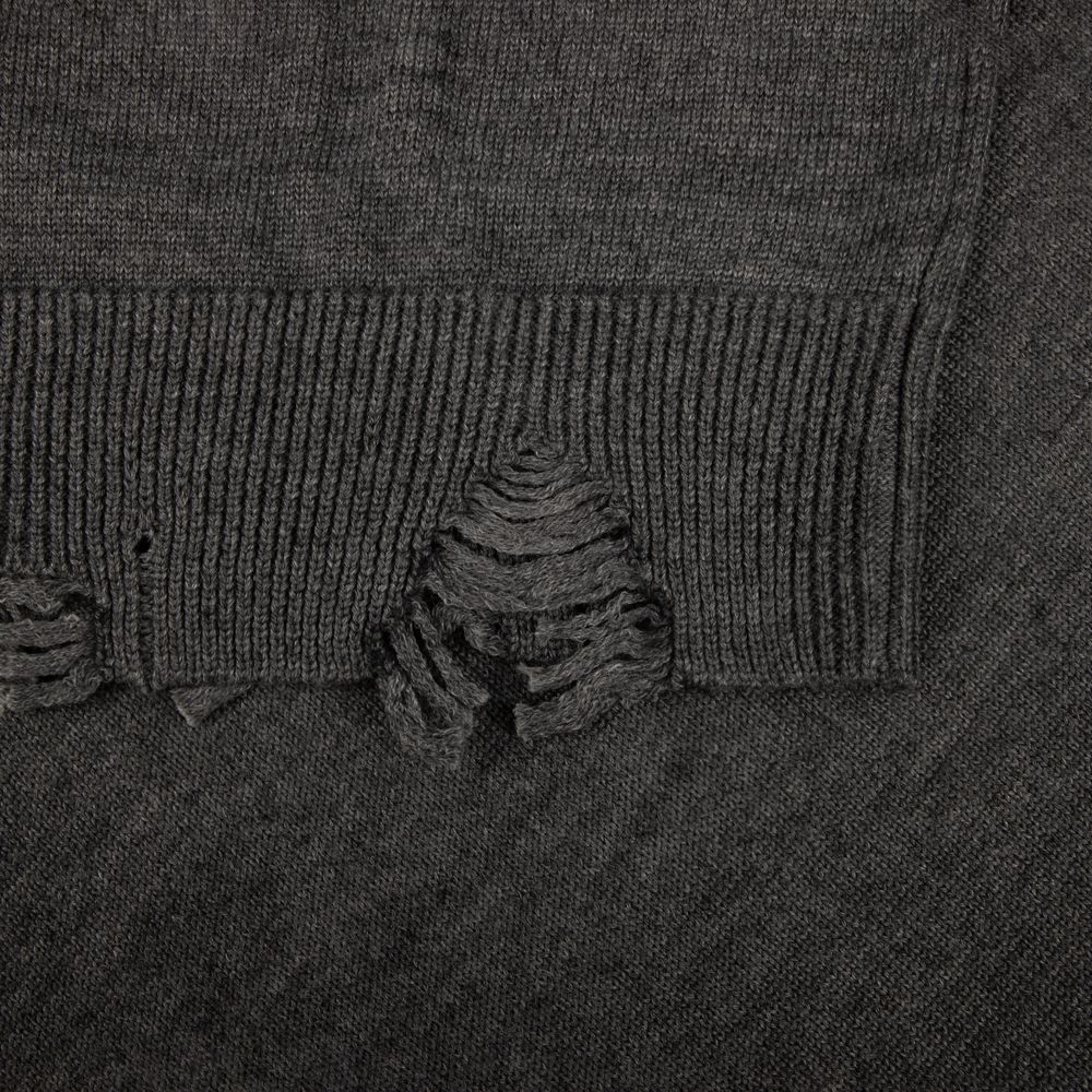 Свитер оверсайз Tricksy Net Grunge на заказ, полушерсть — изображение 8