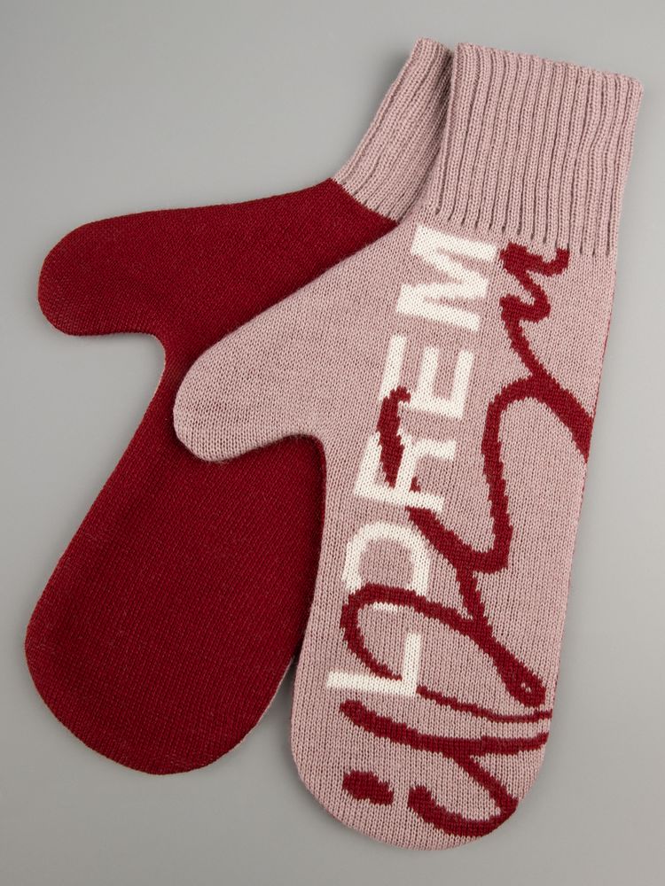 Варежки на заказ Mani, полушерсть — изображение 3