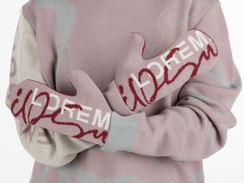 Варежки на заказ Mani, полушерсть — изображение 9