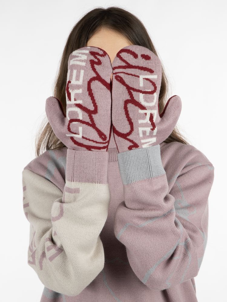 Варежки на заказ Mani, полушерсть — изображение 10