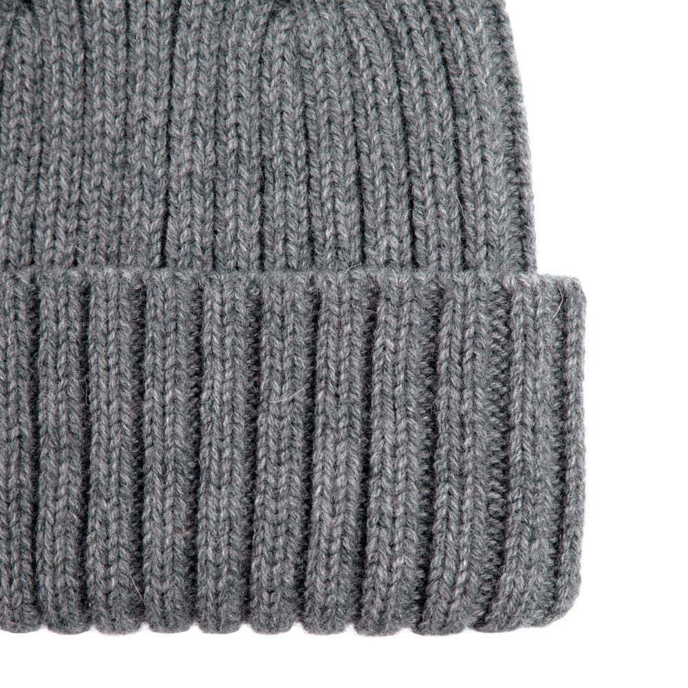 Шапка Uni, серый меланж — изображение 4