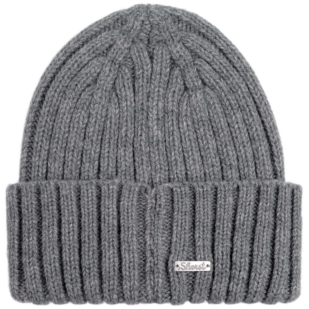 Шапка Uni, серый меланж — изображение 2