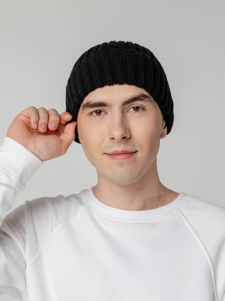 Шапка Uni, черная — изображение 5