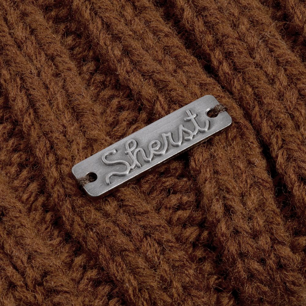 Шапка Uni, коричневая (терракота) — изображение 3