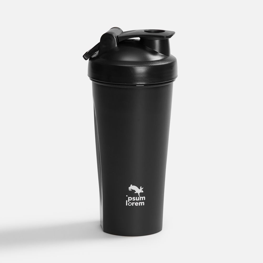 Спортивный шейкер Shake It Easy, черный — изображение 3