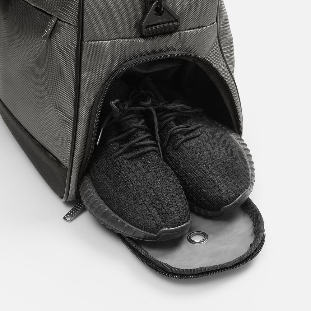 Спортивная сумка Atlantes, серая с черным — изображение 5