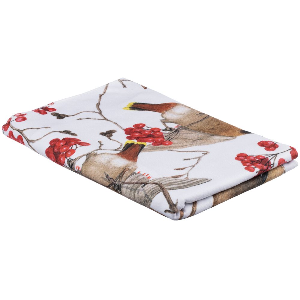 Флисовый плед Winter Bird — изображение 3