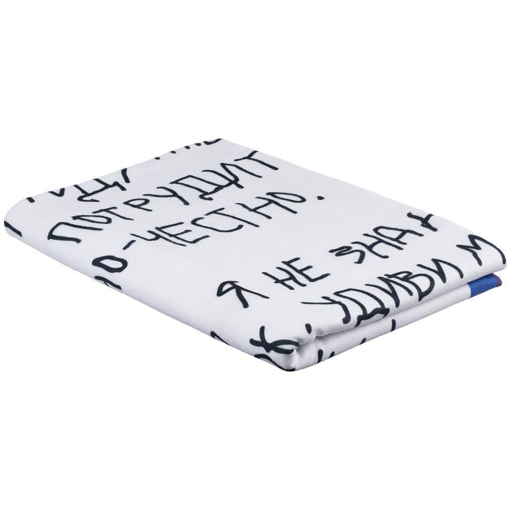 Флисовый плед «Письмо Деду Морозу» — изображение 3