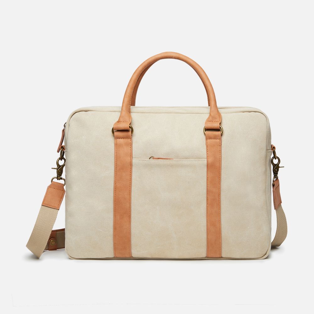 Сумка для ноутбука Bosler, бежевая — изображение 2