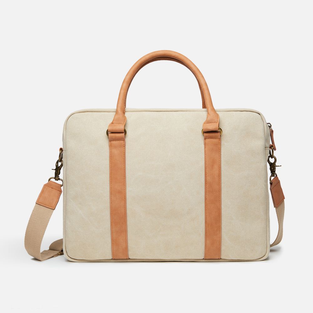 Сумка для ноутбука Bosler, бежевая — изображение 3