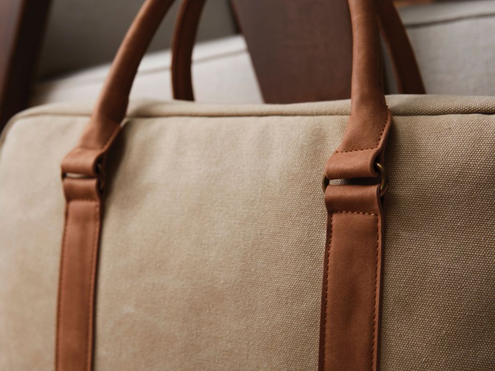 Сумка для ноутбука Bosler, бежевая — изображение 6