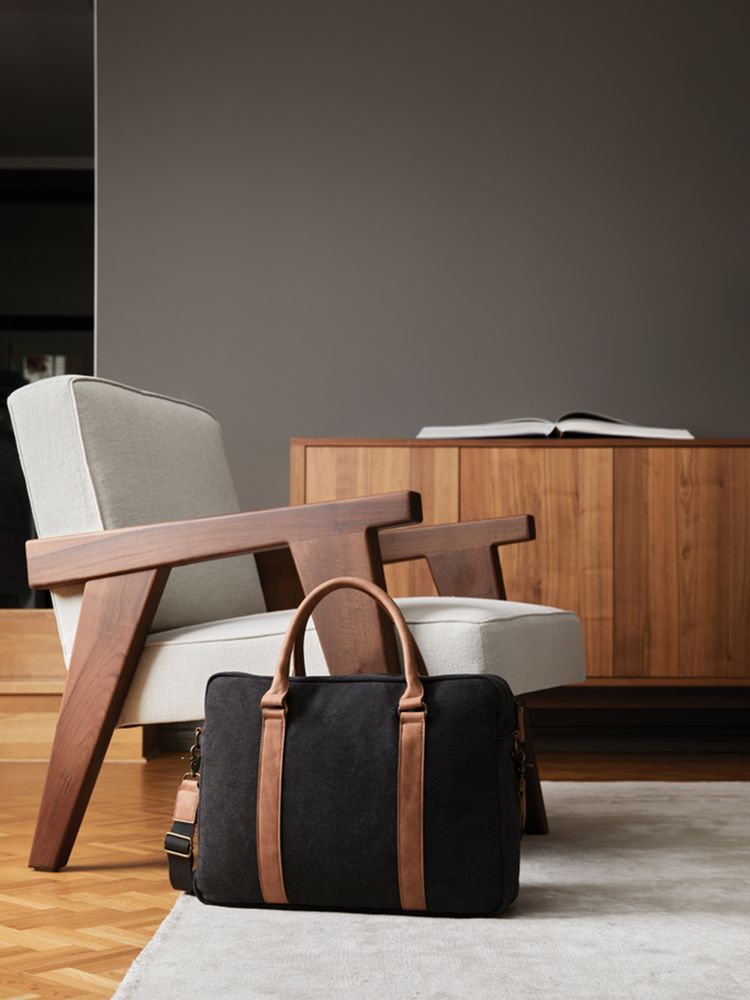 Сумка для ноутбука Bosler, черная — изображение 4