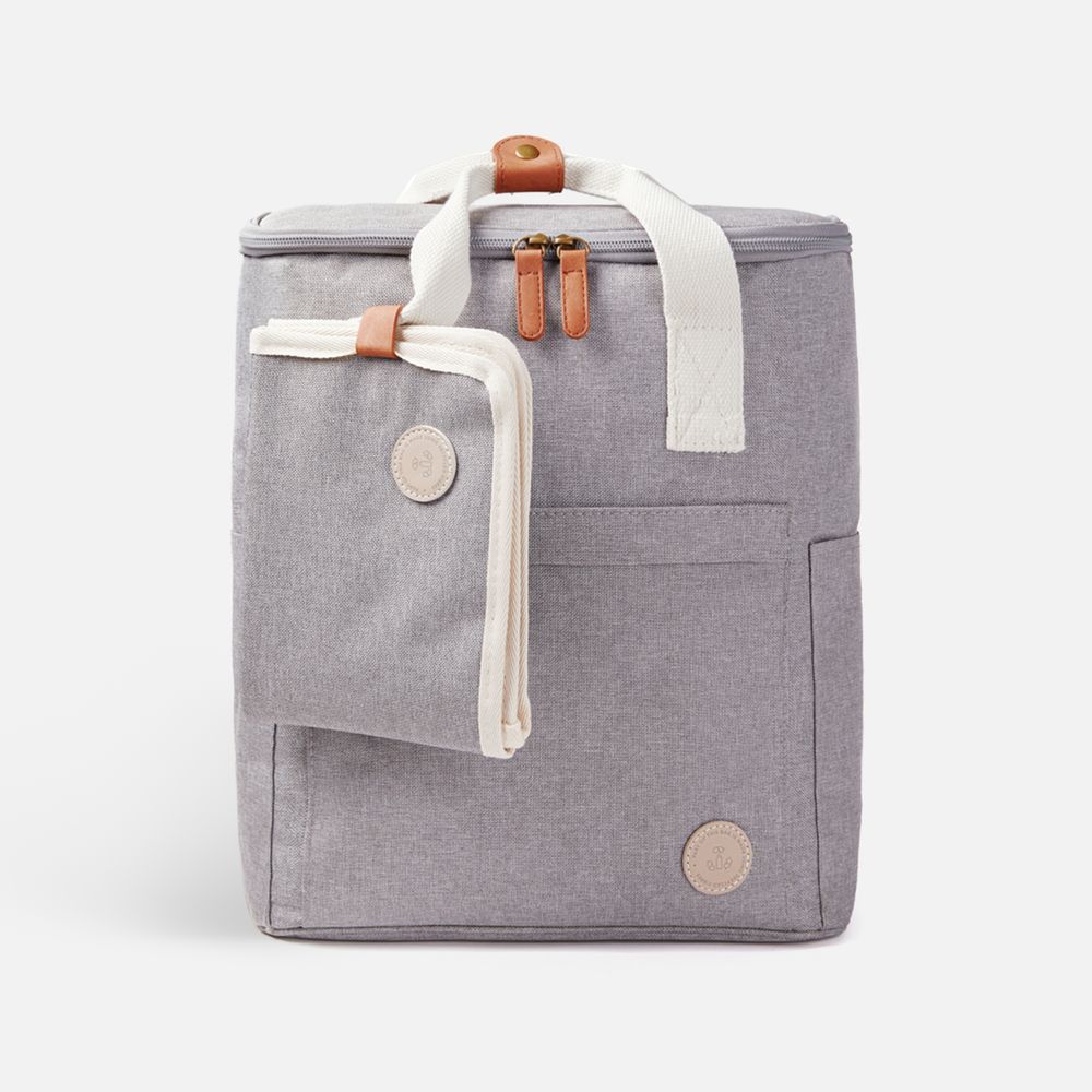 Рюкзак-холодильник Sortino, серый — изображение 4