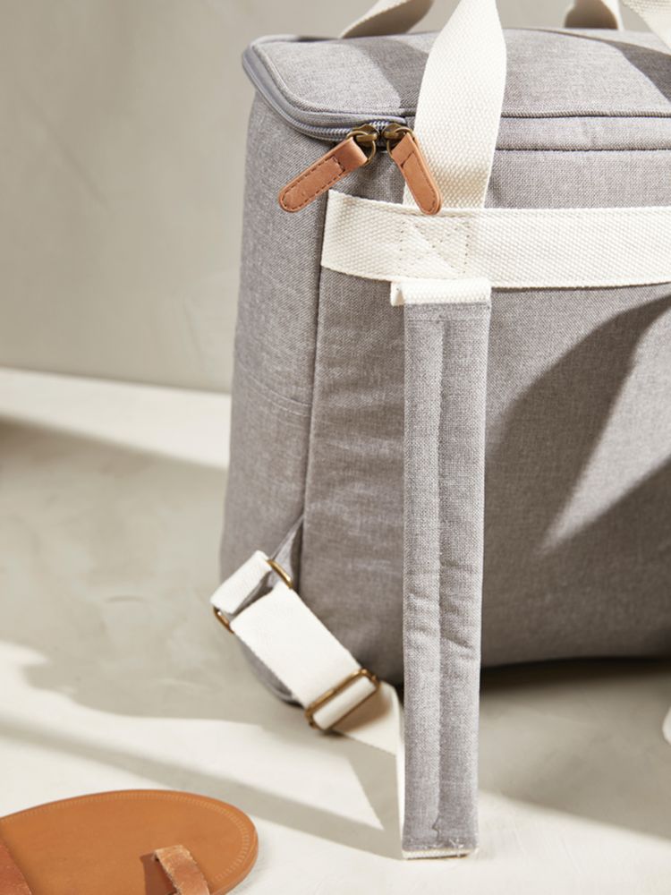 Рюкзак-холодильник Sortino, серый — изображение 9