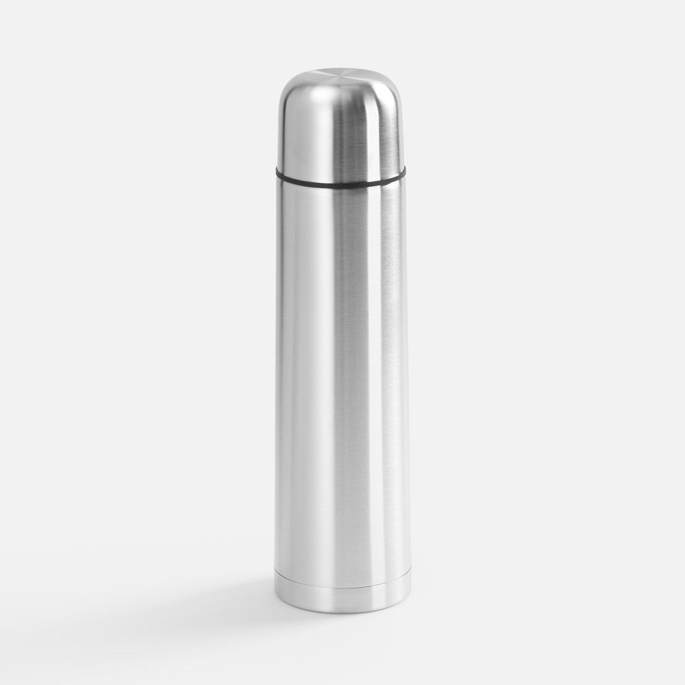 Термос Plain 1000, ver.2, серебристый — изображение 2