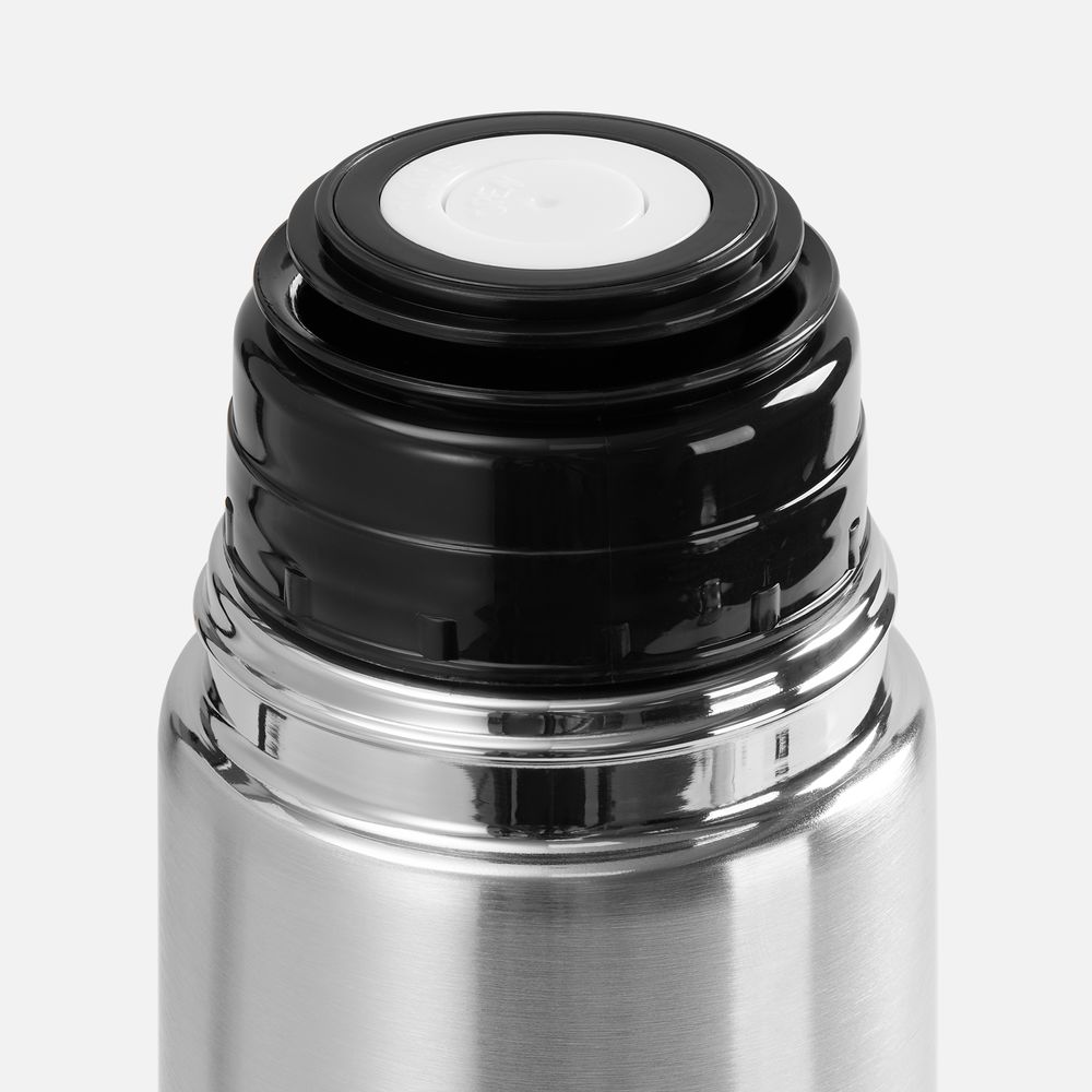 Термос Plain 1000, ver.2, серебристый — изображение 4