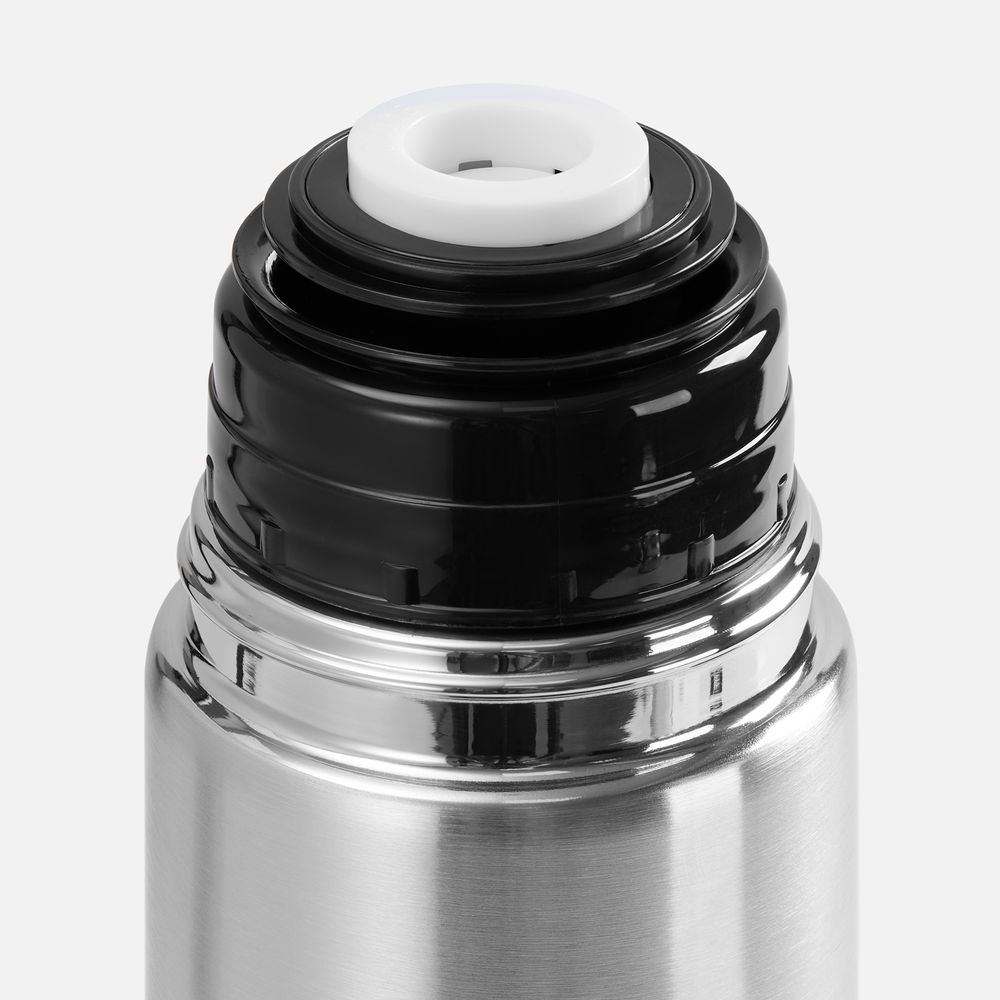 Термос Plain 1000, ver.2, серебристый — изображение 5