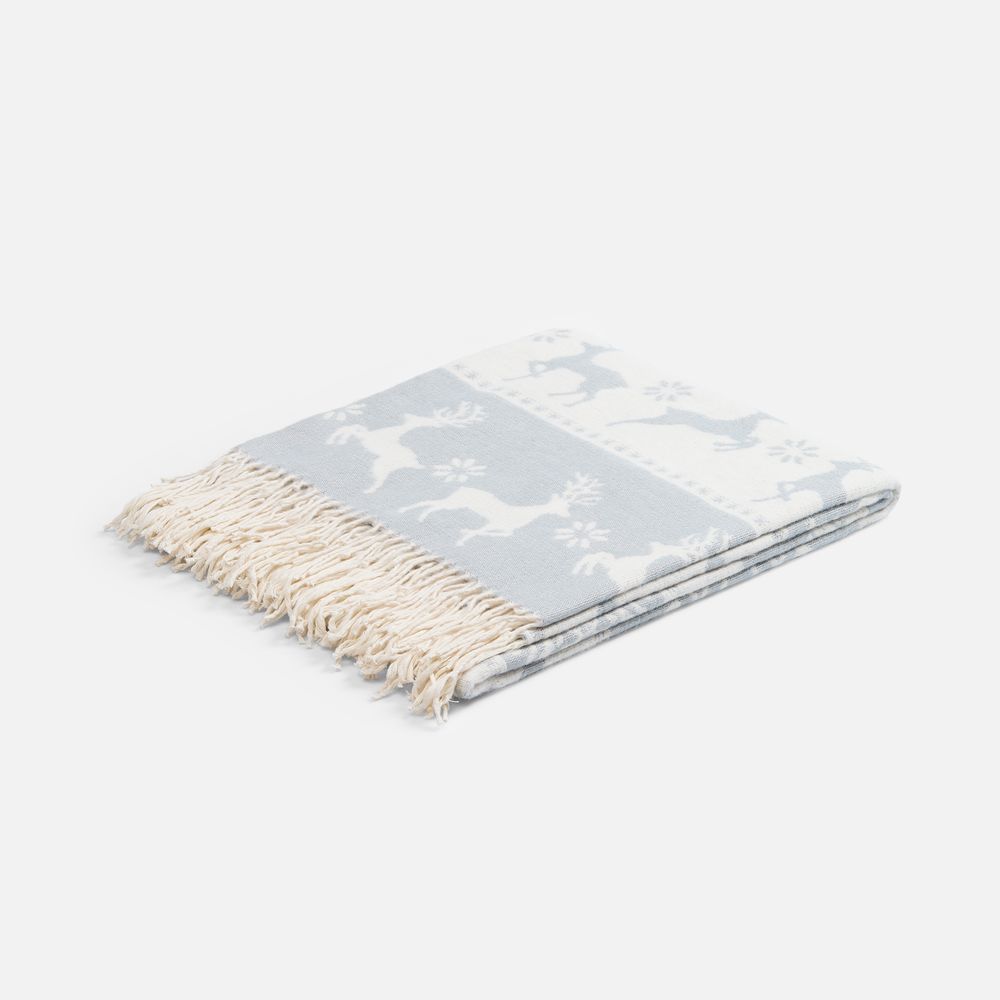 Плед «Скандинавия», серый — изображение 2