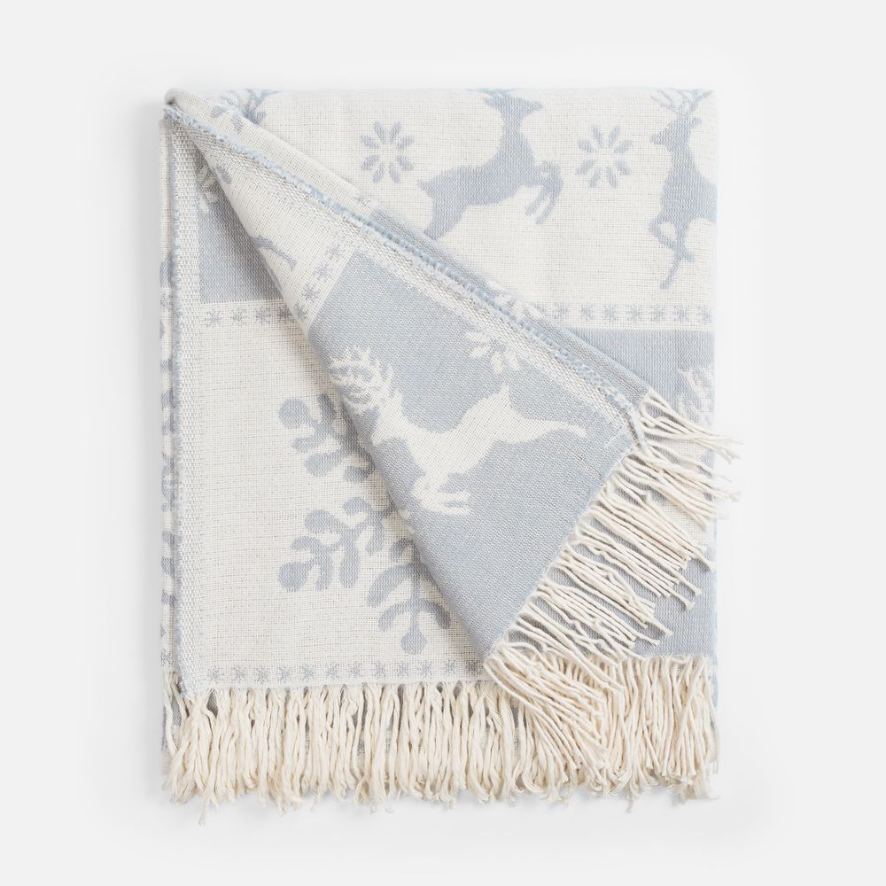 Плед «Скандинавия», серый — изображение 3