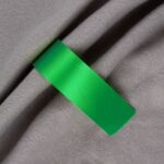 Лента сатиновая Satin 35 М, зеленая, 80 см