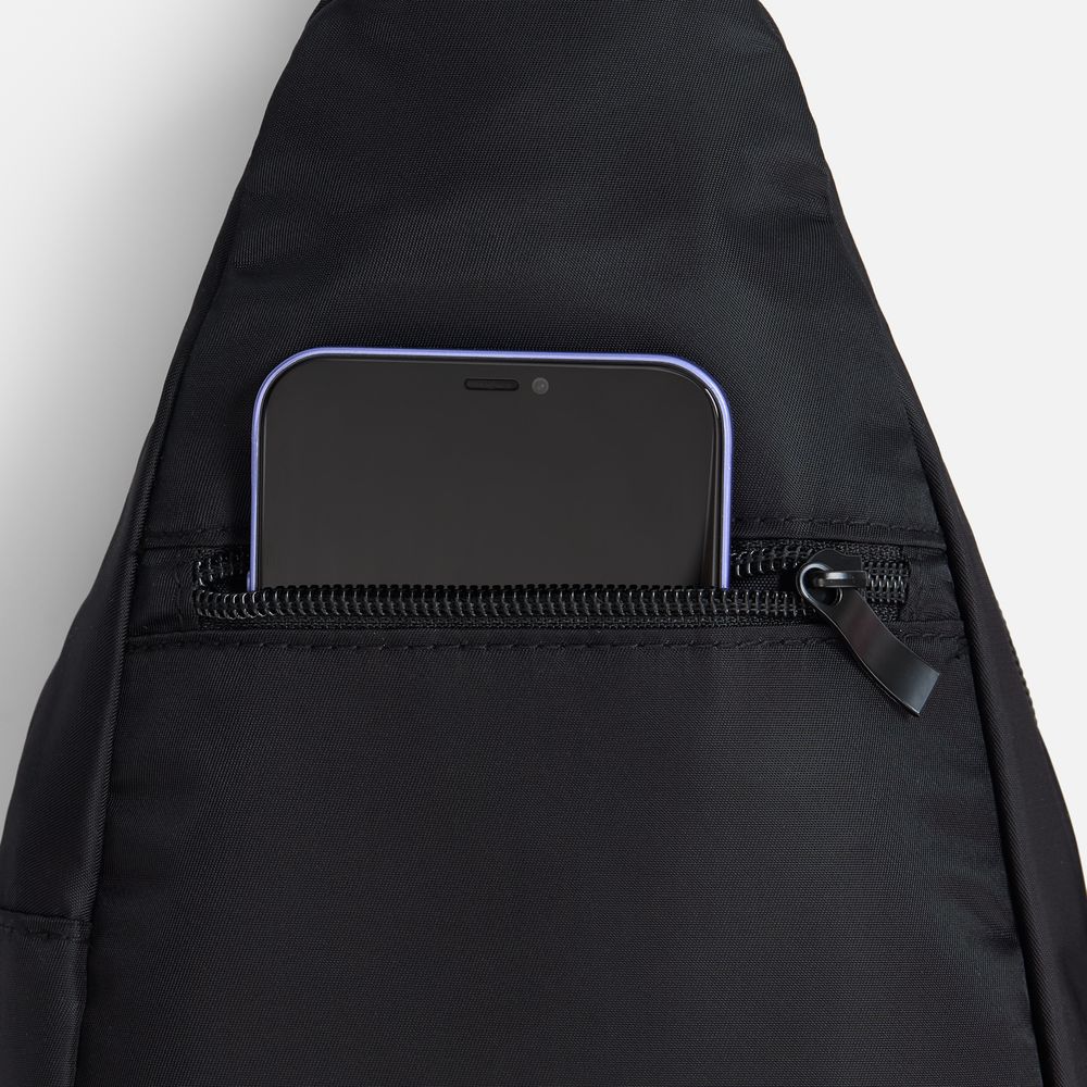 Спортивный кросс-боди рюкзак Bagventure, черный — изображение 4