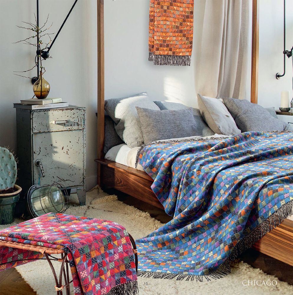 Плед Chicago, зеленый — изображение 4