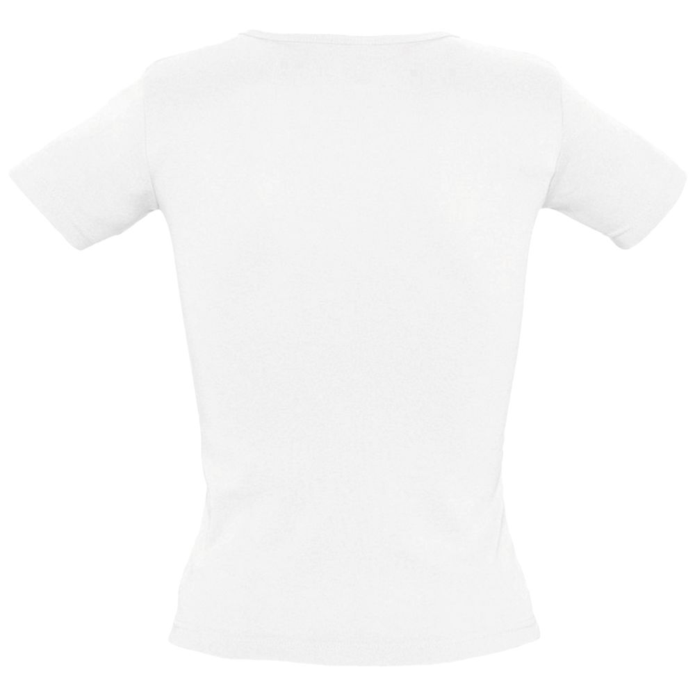 Футболка женская Lady 220 с V-образным вырезом, белая — изображение 2