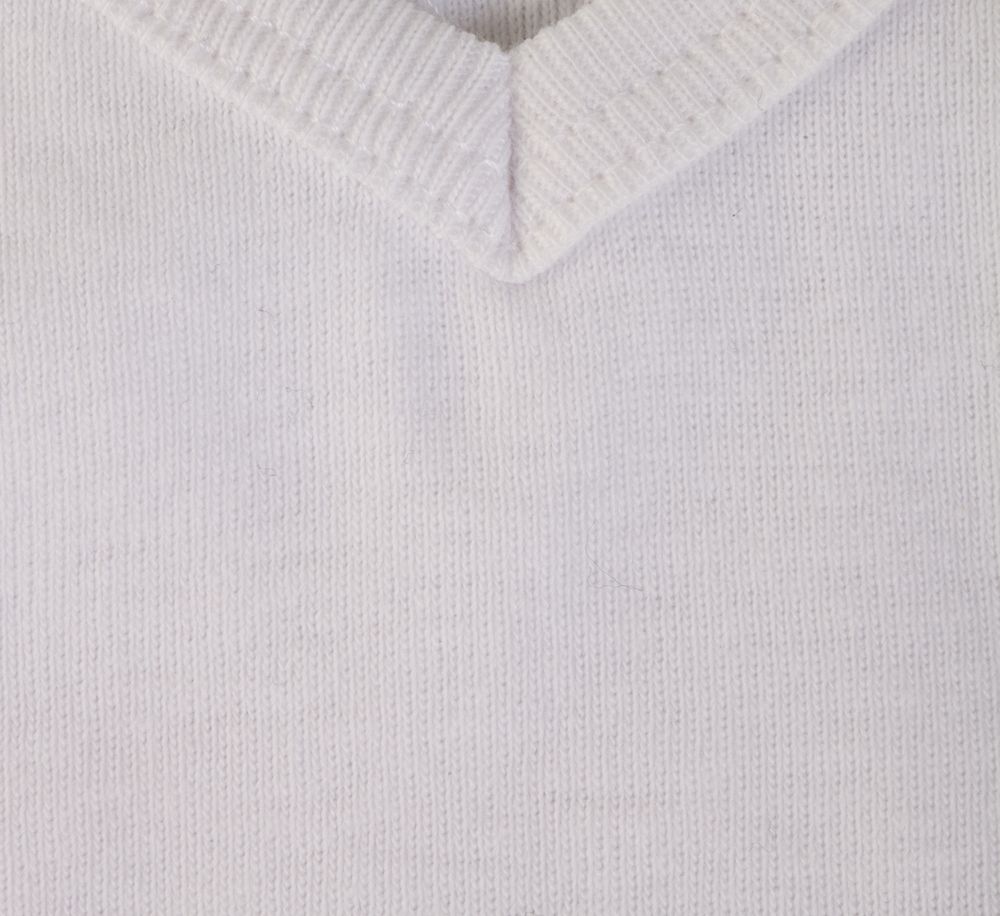 Футболка женская Lady 220 с V-образным вырезом, белая — изображение 4