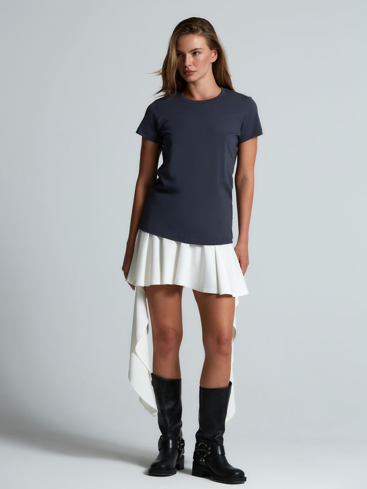 Футболка женская T-bolka Lady, темно-серая (графит) — изображение 4