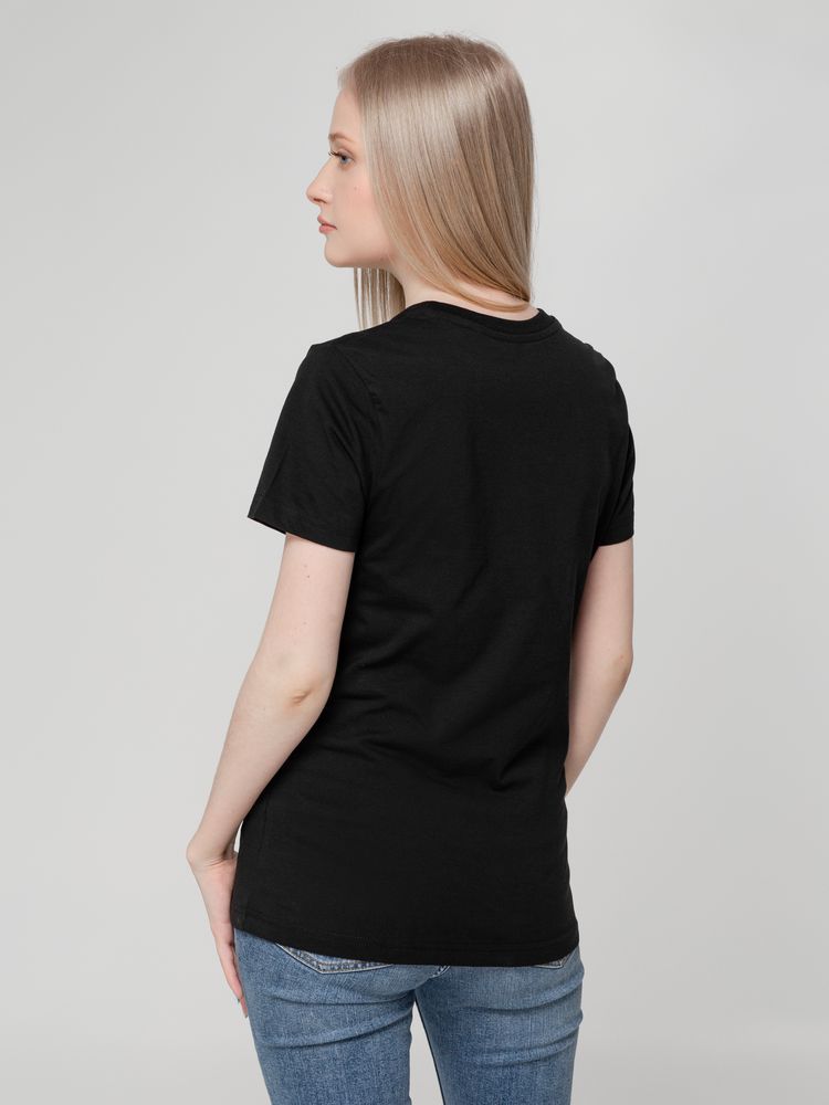Футболка женская T-bolka Lady, черная — изображение 7