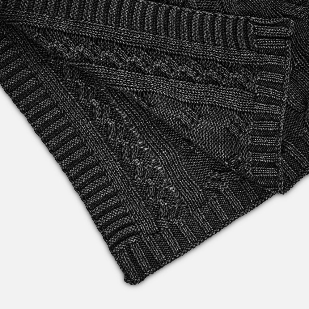 Плед Hygge, темно-серый — изображение 4