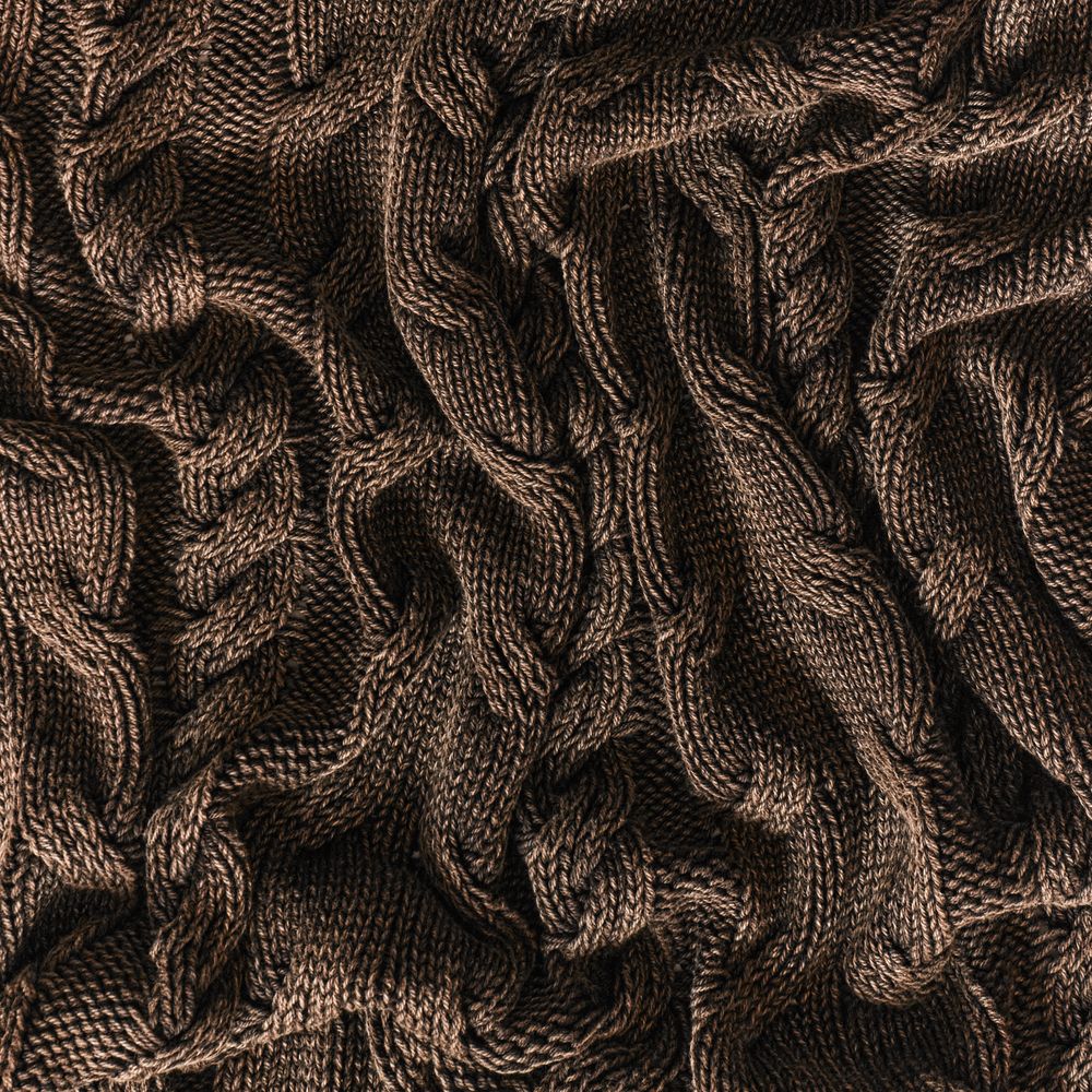 Плед Hygge, коричневый — изображение 5