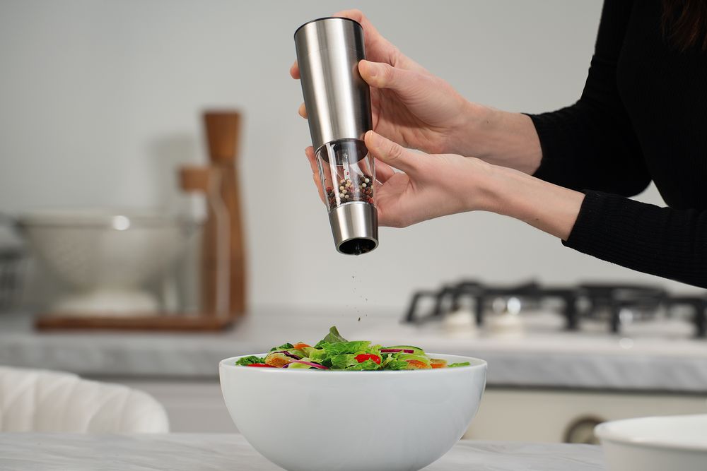 Электрическая мельница Molle, серебристая — изображение 8