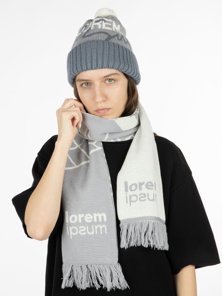 Шарф на заказ Tricksy Classic Fint, M, полушерсть — изображение 9