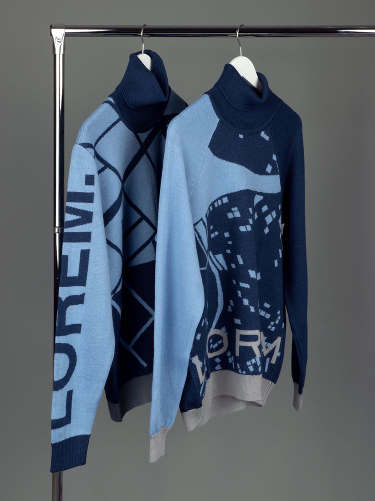 Свитер на заказ Tricksy Net, полушерсть — изображение 6