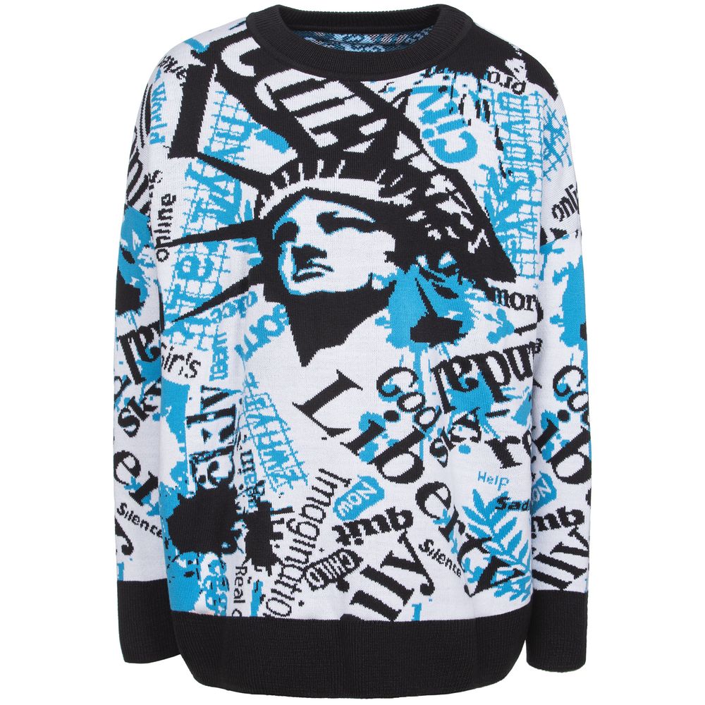 Свитер оверсайз на заказ Tricksy Net, акрил — изображение 3