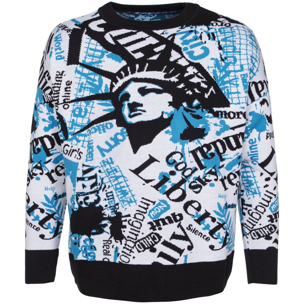 Свитер оверсайз на заказ Tricksy Net, акрил — изображение 4