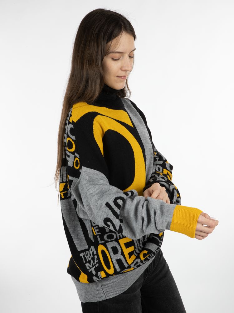 Свитер оверсайз на заказ Tricksy Net, полушерсть — изображение 13