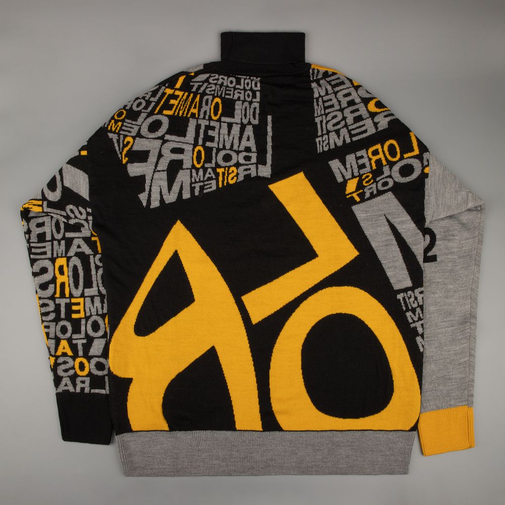 Свитер оверсайз на заказ Tricksy Net, полушерсть — изображение 5